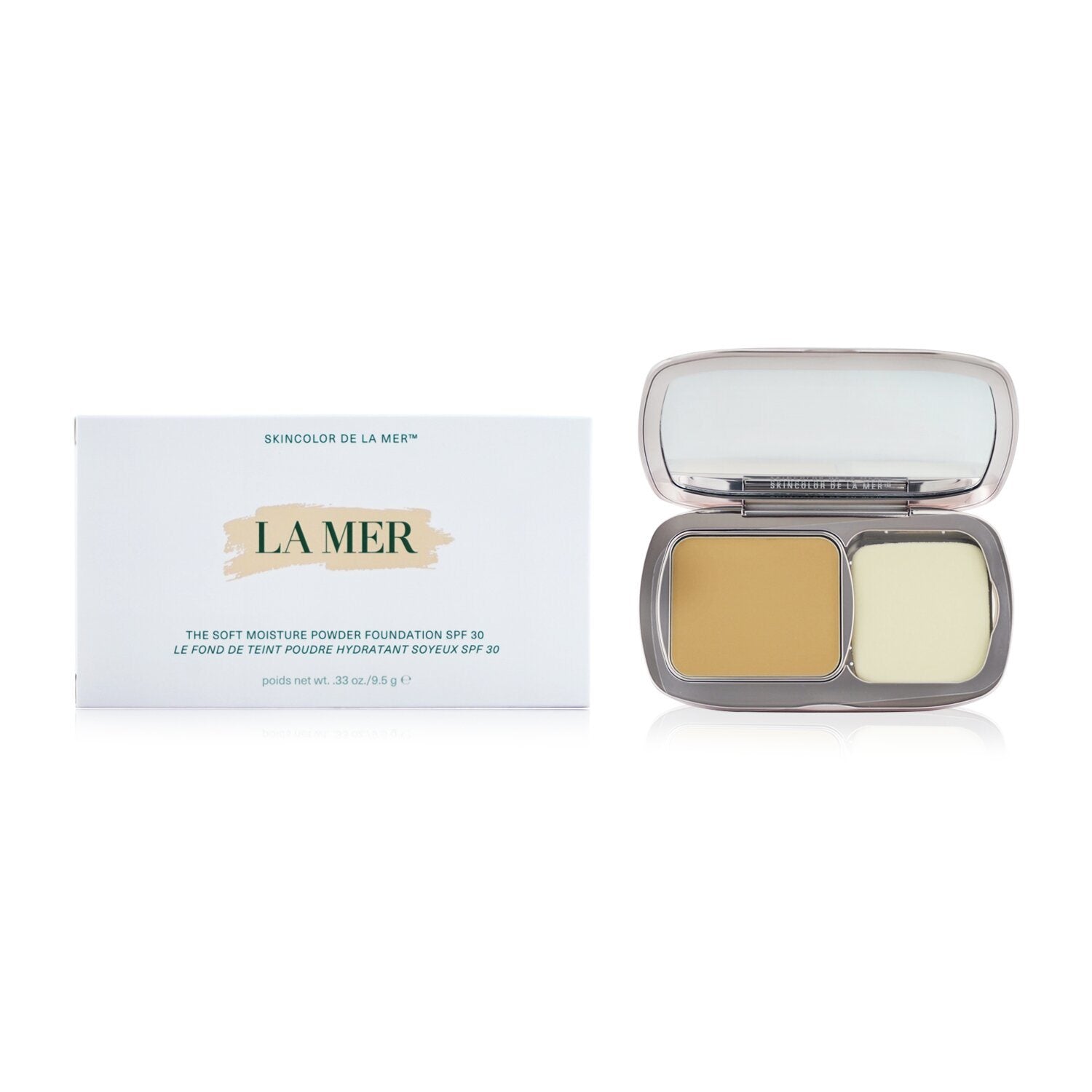 LA MER - The Soft Moisture Powder Foundation SPF 30 - # 43 Caramel - 9.5g/0.33oz 3P's Inclusive Beauty