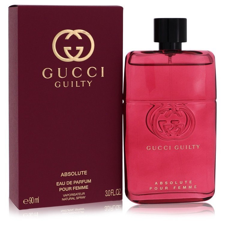 Gucci Guilty Absolute by Gucci Eau De Parfum Spray - 3 oz~3P's Inclusive Beauty