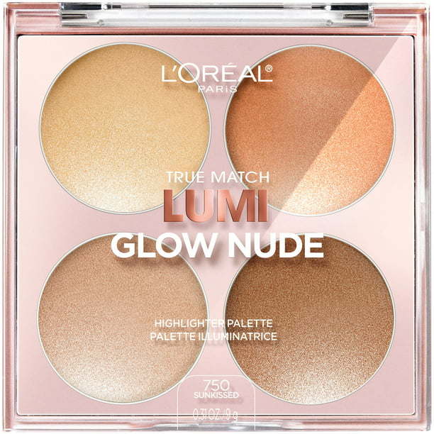 L'Oreal Paris True Match Lumi Glow Nude Highlighter Palette 3P's Inclusive Beauty