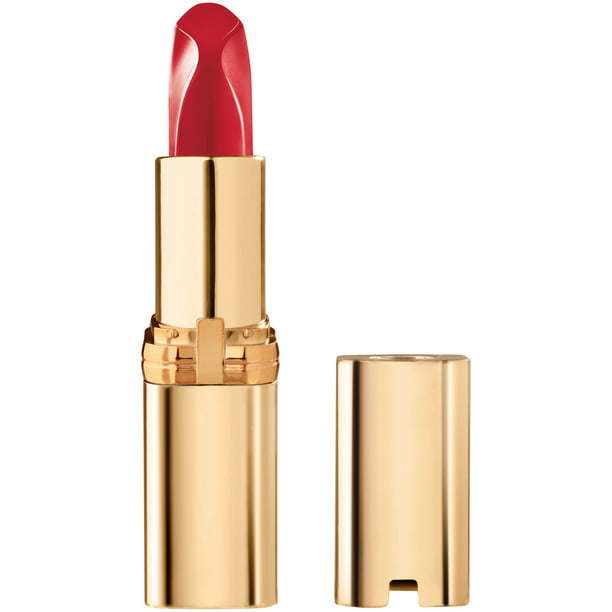 L'Oreal Paris Colour Riche Reds of Worth Satin Lipstick, Lovely Red 3P's Inclusive Beauty