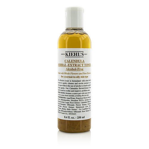 Kiehl's by Kiehl's Calendula Herbal Extract Alcohol-Free Toner - For Normal to Oily Skin Types --250ml/8.4oz 3P's Inclusive Beauty