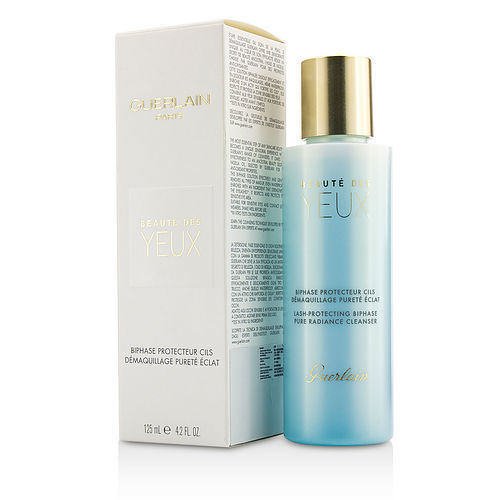 Guerlain Pure Radiance Cleanser-Beaute Des Yuex Lash-Protecting Biphase Eye Make-Up Remover-125ml/4.2oz 3P's Inclusive Beauty