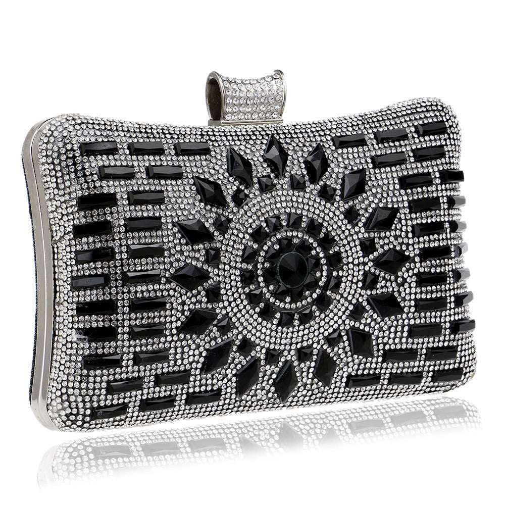 Diamond Luxury Clutch, Rhinestone 3P's Inclusive Beauty