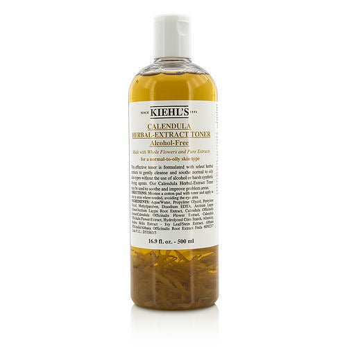 Kiehl's by Kiehl's Calendula Herbal Extract Alcohol-Free Toner ( Normal to Oil Skin ) --500ml/16.9oz 3P's Inclusive Beauty