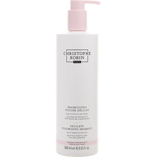 CHRISTOPHE ROBIN - DELICATE VOLUMIZING SHAMPOO WITH ROSE EXTRACTS 16.9 OZ 3P's Inclusive Beauty