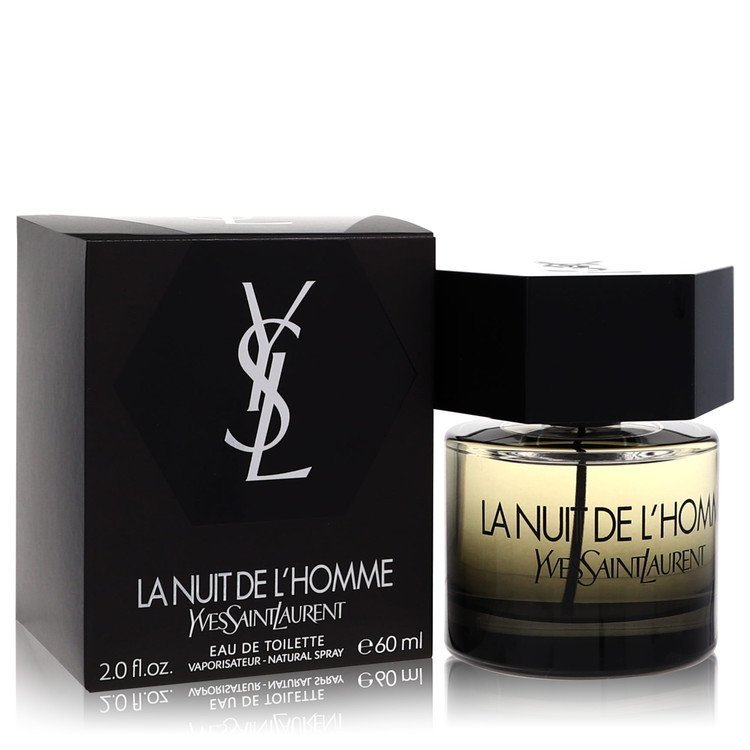 La Nuit De L'homme by Yves Saint Laurent Eau De Toilette Spray for Men - 60 mL 3P's Inclusive Beauty