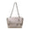Designer Leather Handbag with Chain Accent 3P's Inclusive Beauty