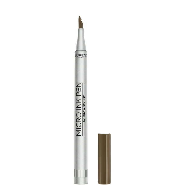 L'Oreal Paris Brow Stylist Up to 48HR Wear Micro Ink Pen, Brunette 3P's Inclusive Beauty