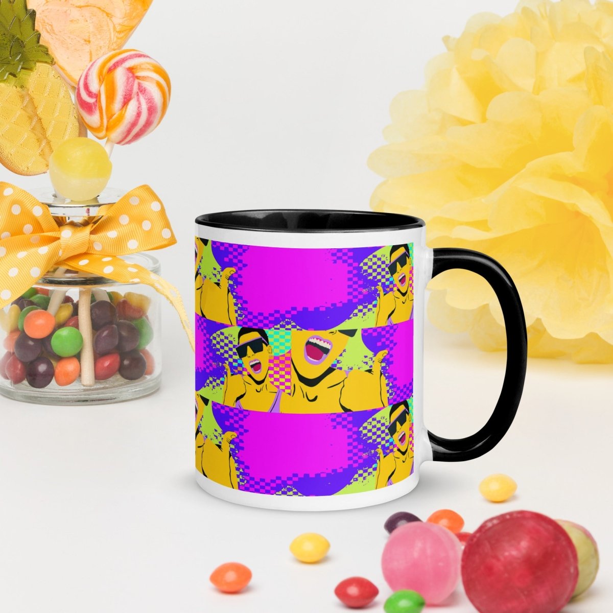 Pop Art Mug with Color Inside3P's Inclusive Beauty