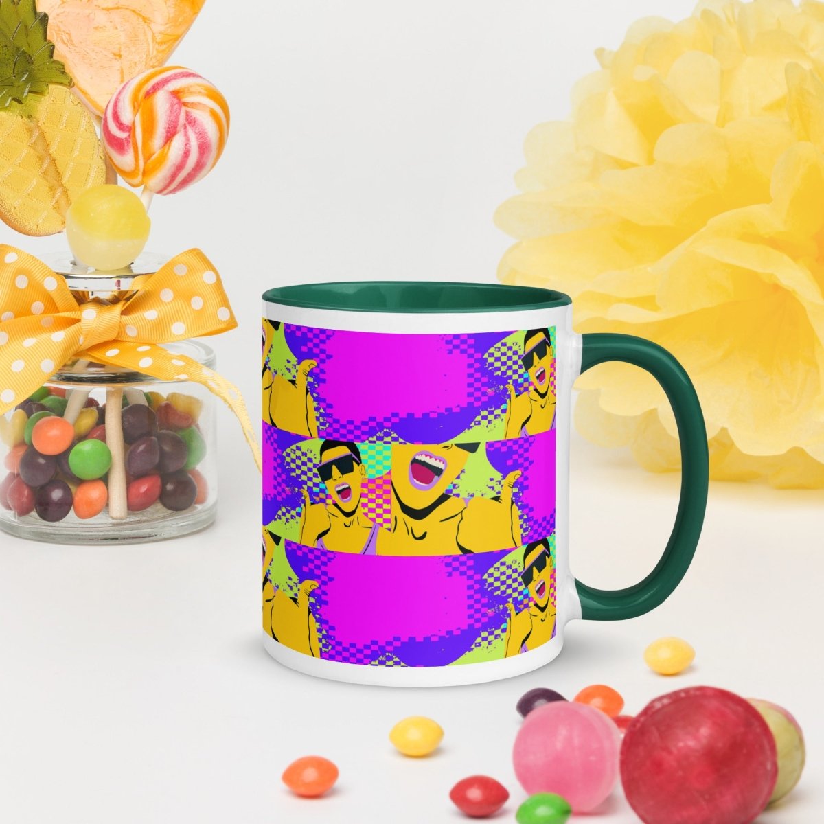 Pop Art Mug with Color Inside3P's Inclusive Beauty